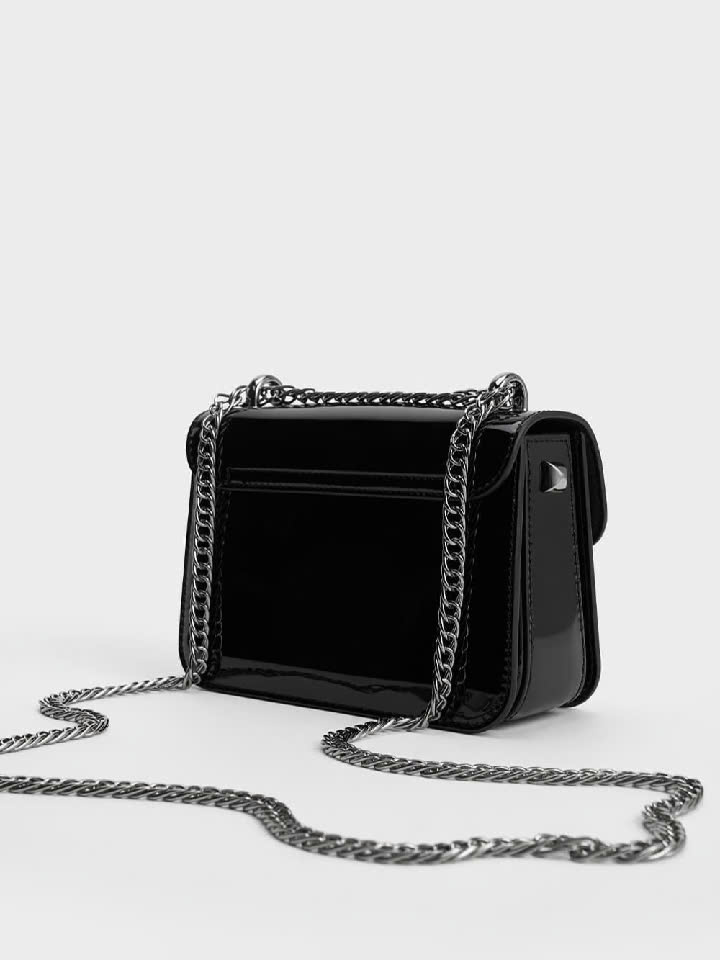 CNK Classic Push-Lock Crossbody Bag