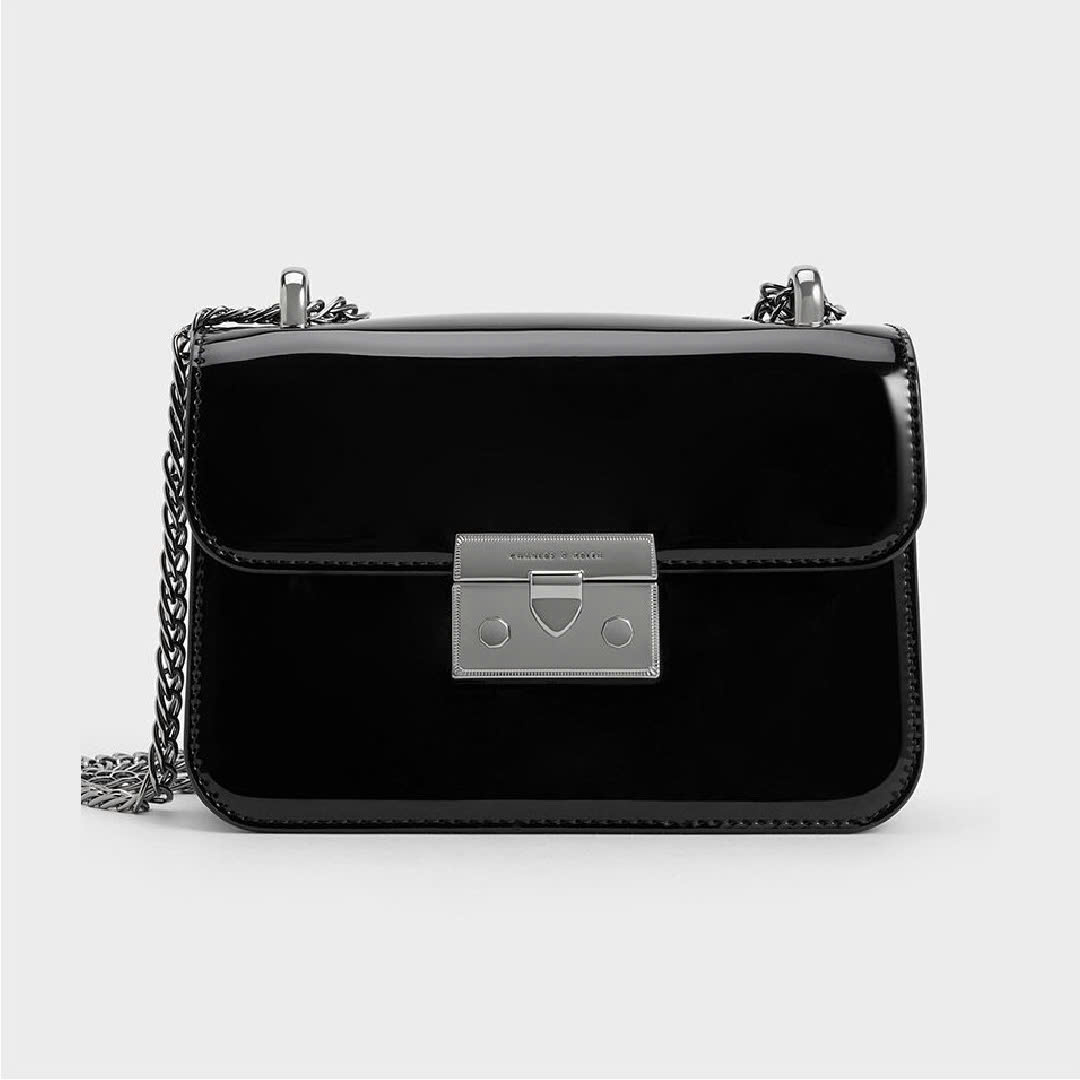 CNK Classic Push-Lock Crossbody Bag