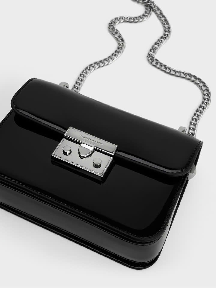 CNK Classic Push-Lock Crossbody Bag