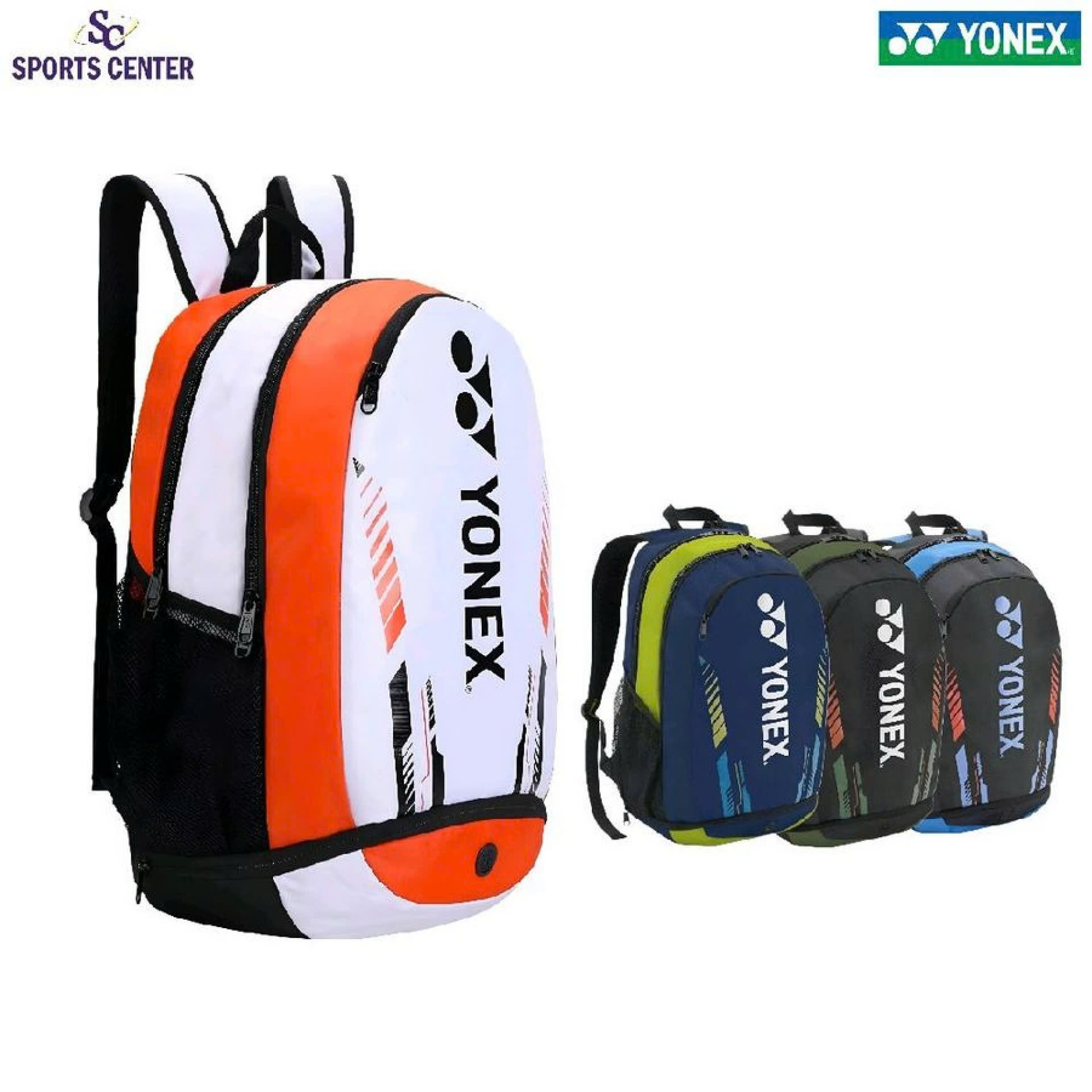 Balo lô cầu lông Yonex màu cam mã sp ACE2-Q014-324-1512