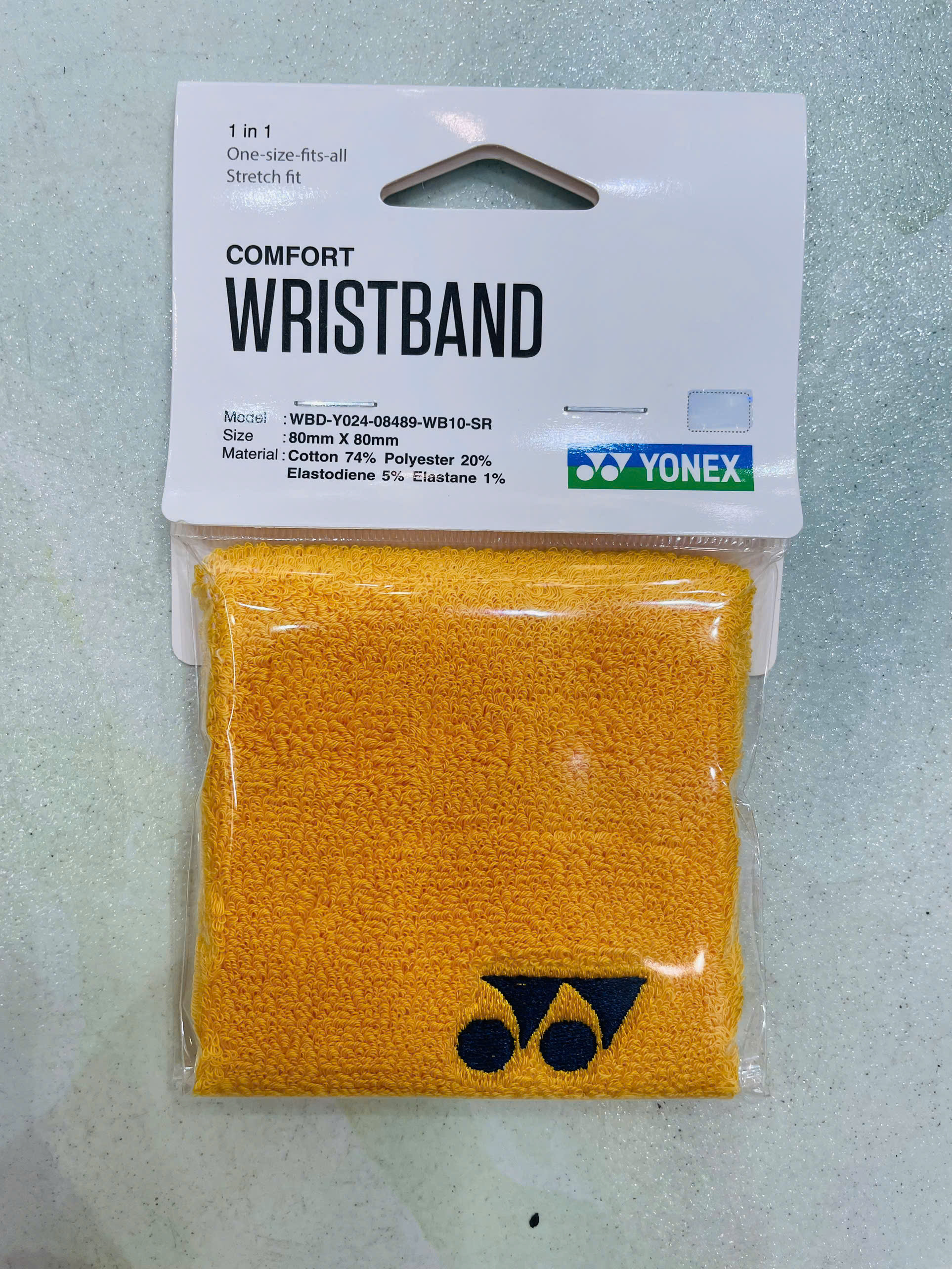 Băng tay chặn mồ hôi Yonex 08489- vàng