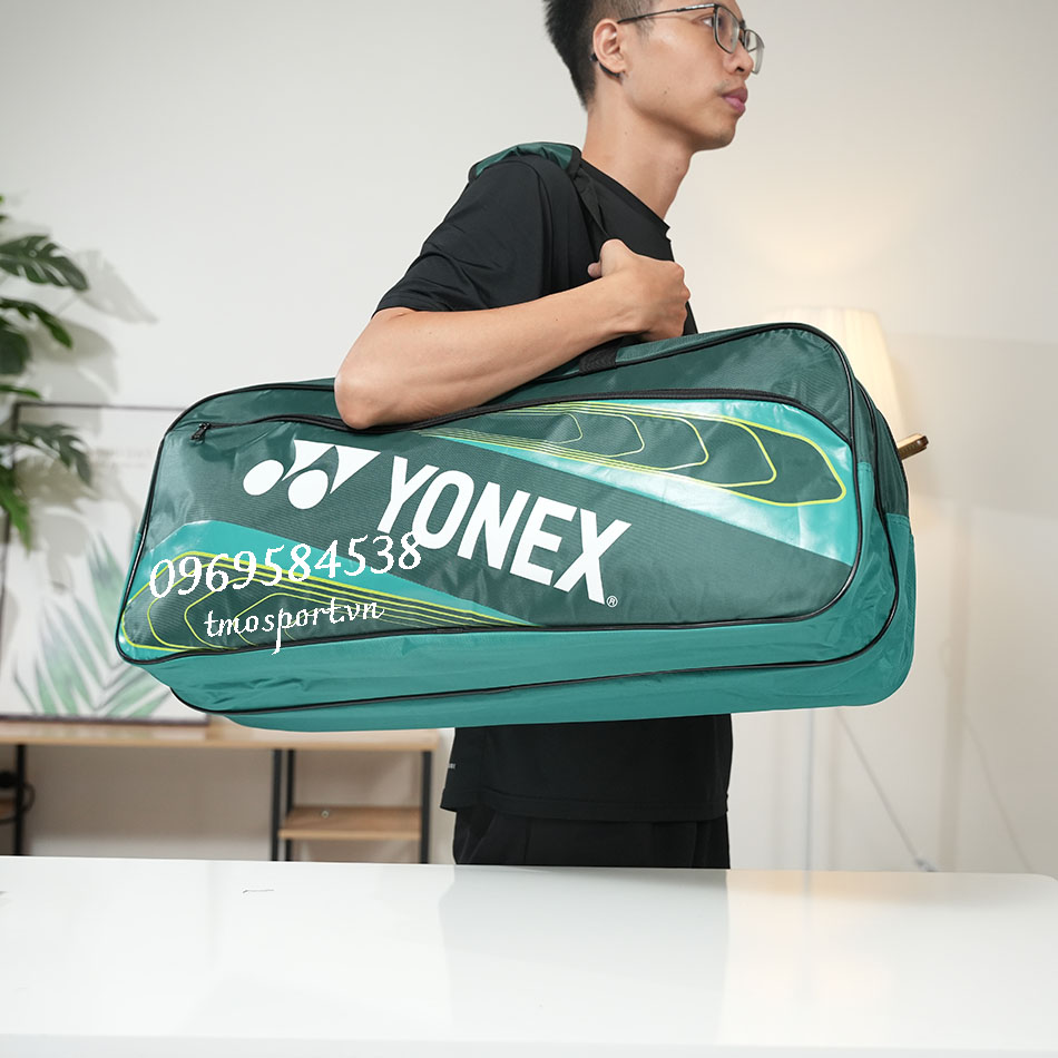 Túi cầu lông chính hãng YONEX TOURMENT BAG - màu xanh lam/ dark sea