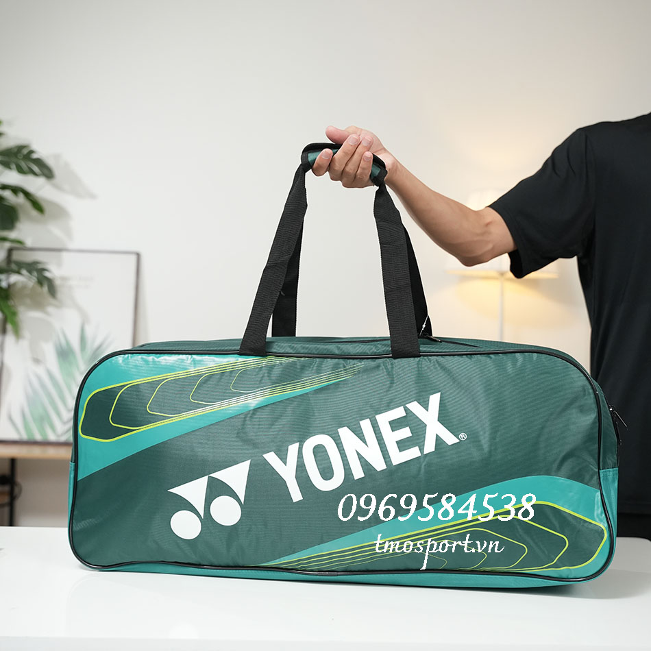 Túi cầu lông chính hãng YONEX TOURMENT BAG - màu xanh lam/ dark sea