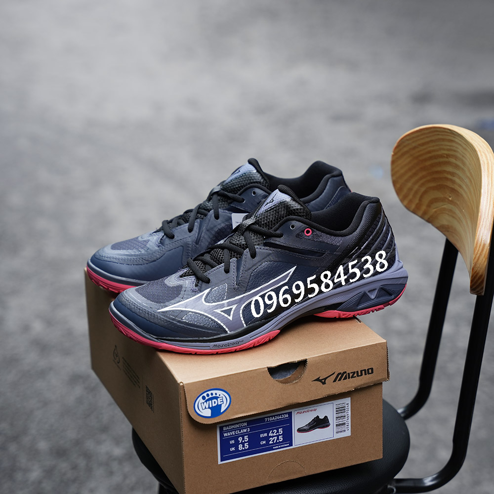 Giày cầu lông Mizuno wave claw 3 71GA244336