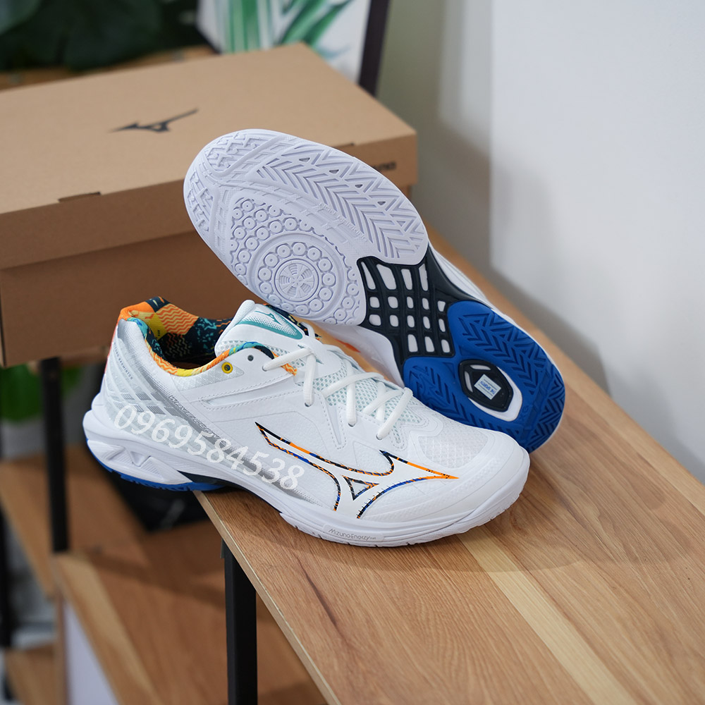 Giày cầu lông Mizuno Wave claw 3 71GA244333 trắng