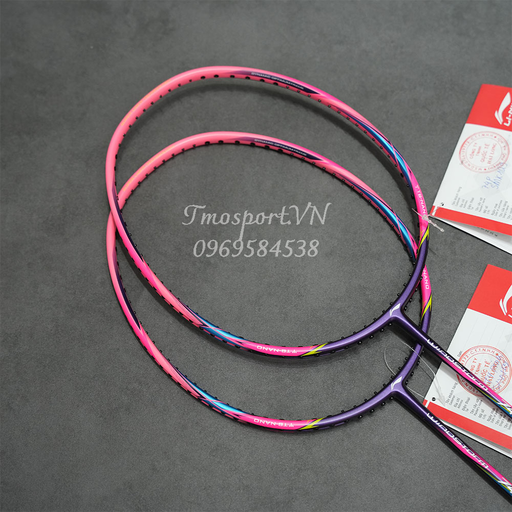 Vợt cầu lông Li-Ning Windstorm 74 Pink (chưa căng cước)