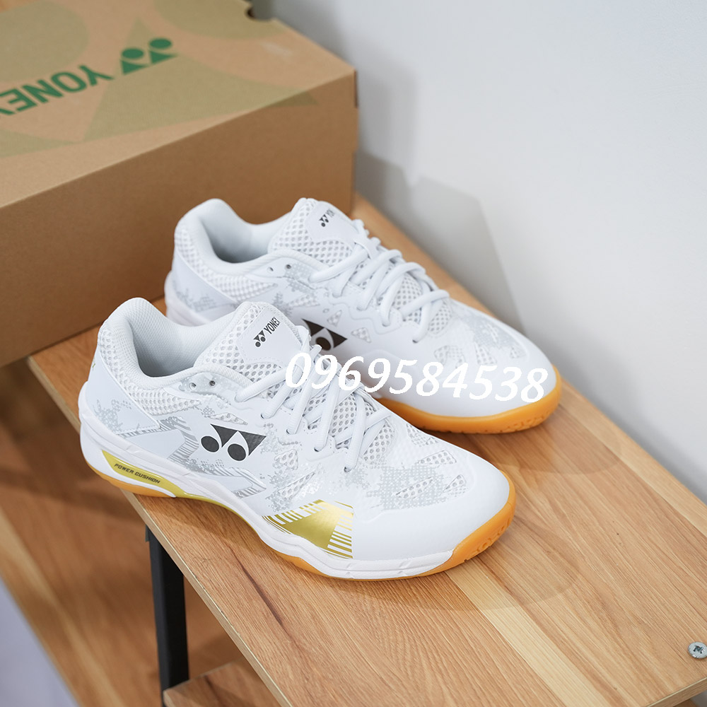 Giày cầu lông Yonex ECLIPSION X white Gold