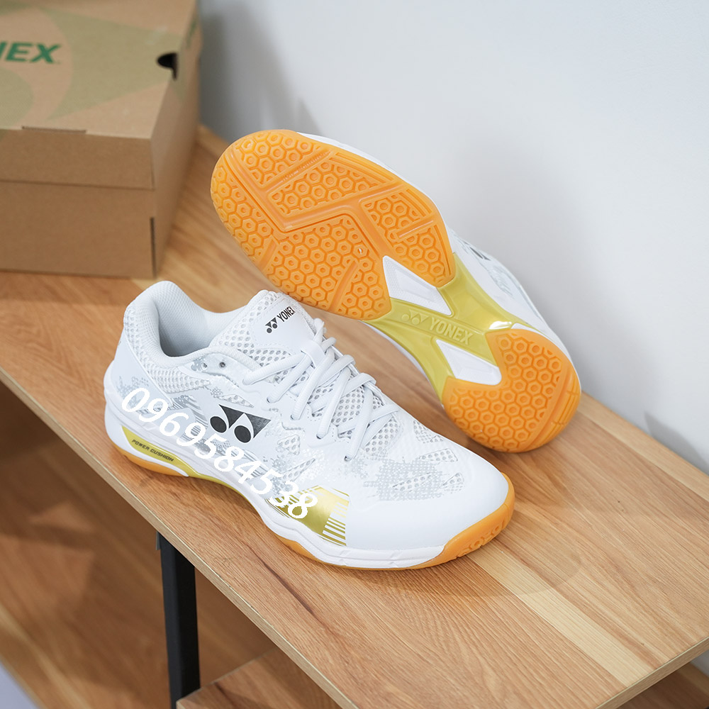 Giày cầu lông Yonex ECLIPSION X white Gold