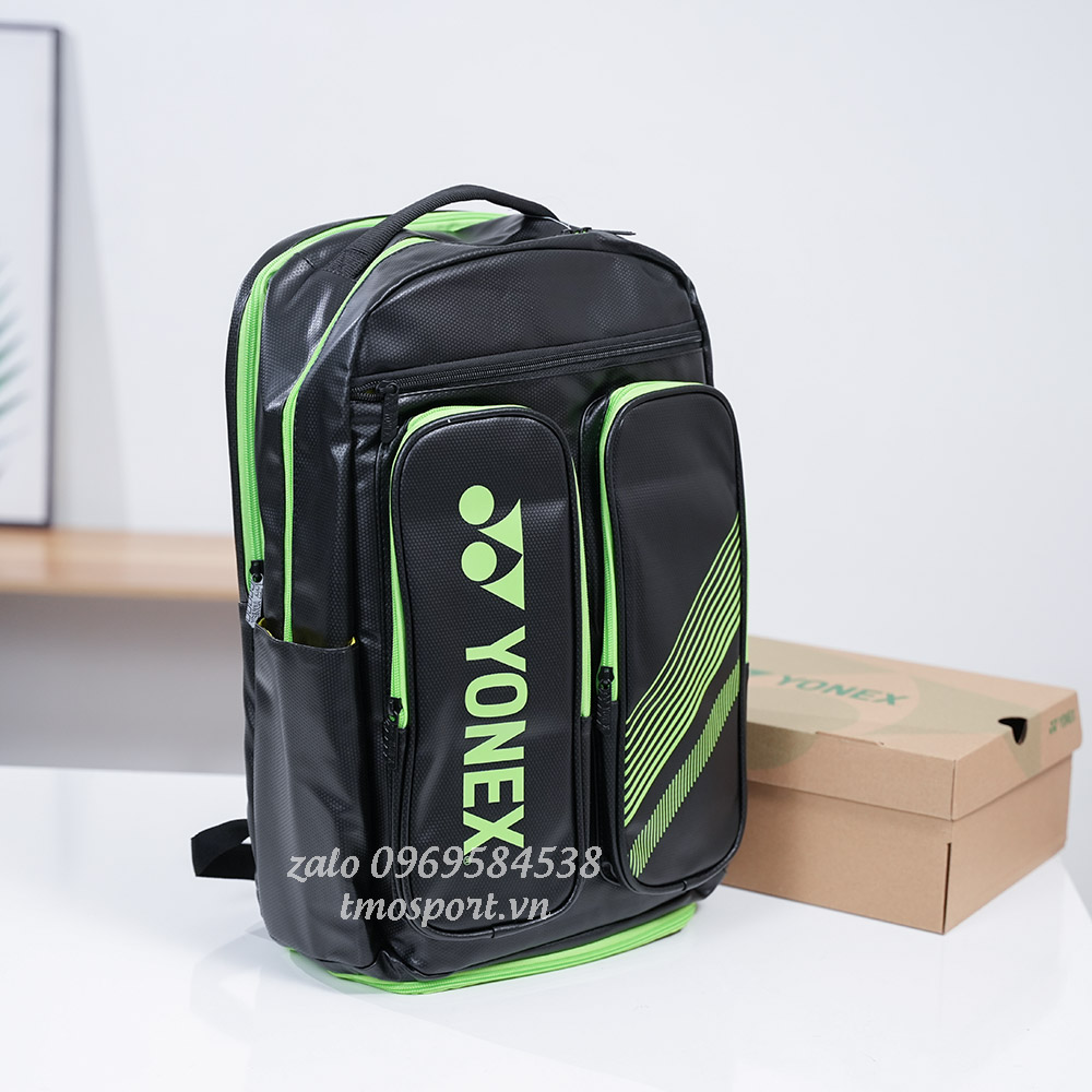 Balo cầu lông Yonex All Day màu đen xanh lá, mã SP  AD1-Q014-524-0112