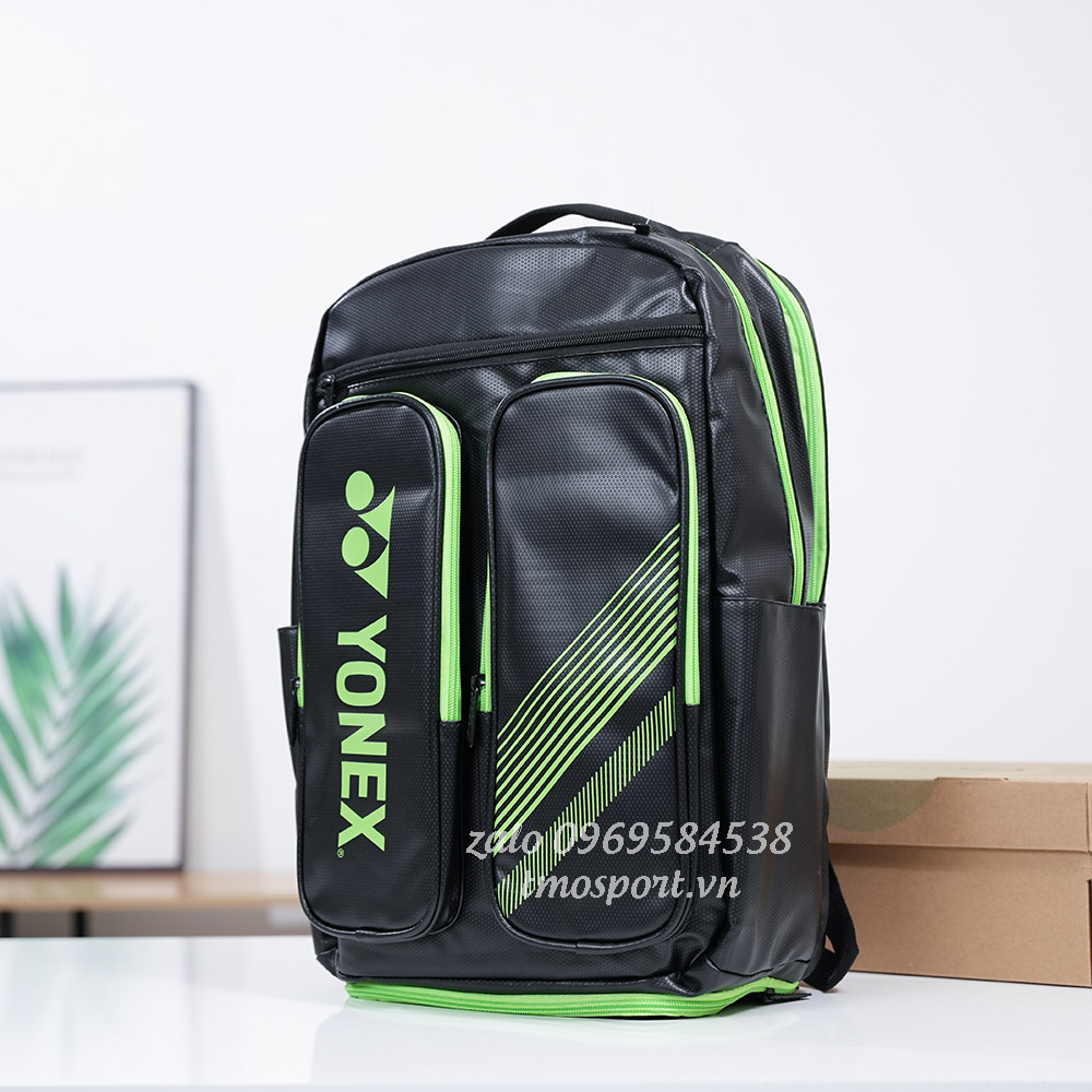 Balo cầu lông Yonex All Day màu đen xanh lá, mã SP  AD1-Q014-524-0112