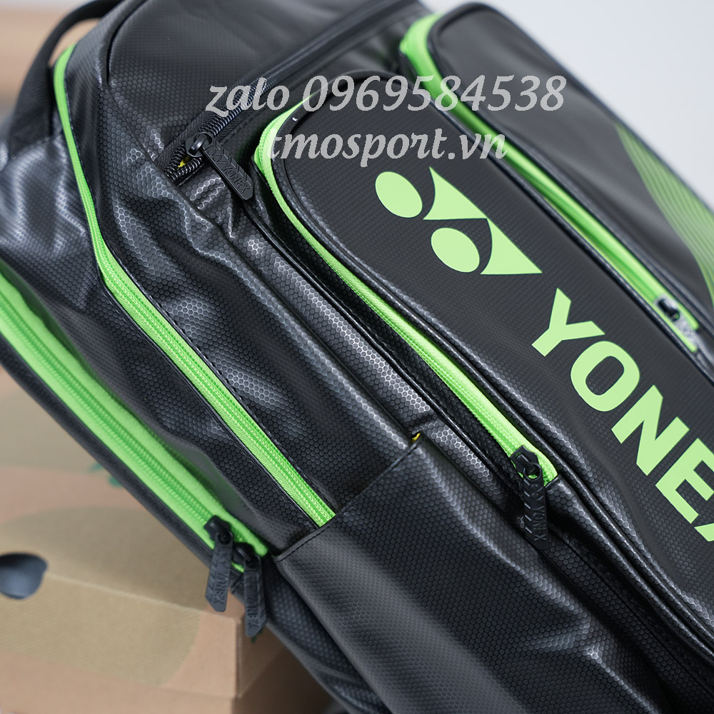 Balo cầu lông Yonex All Day màu đen xanh lá, mã SP  AD1-Q014-524-0112