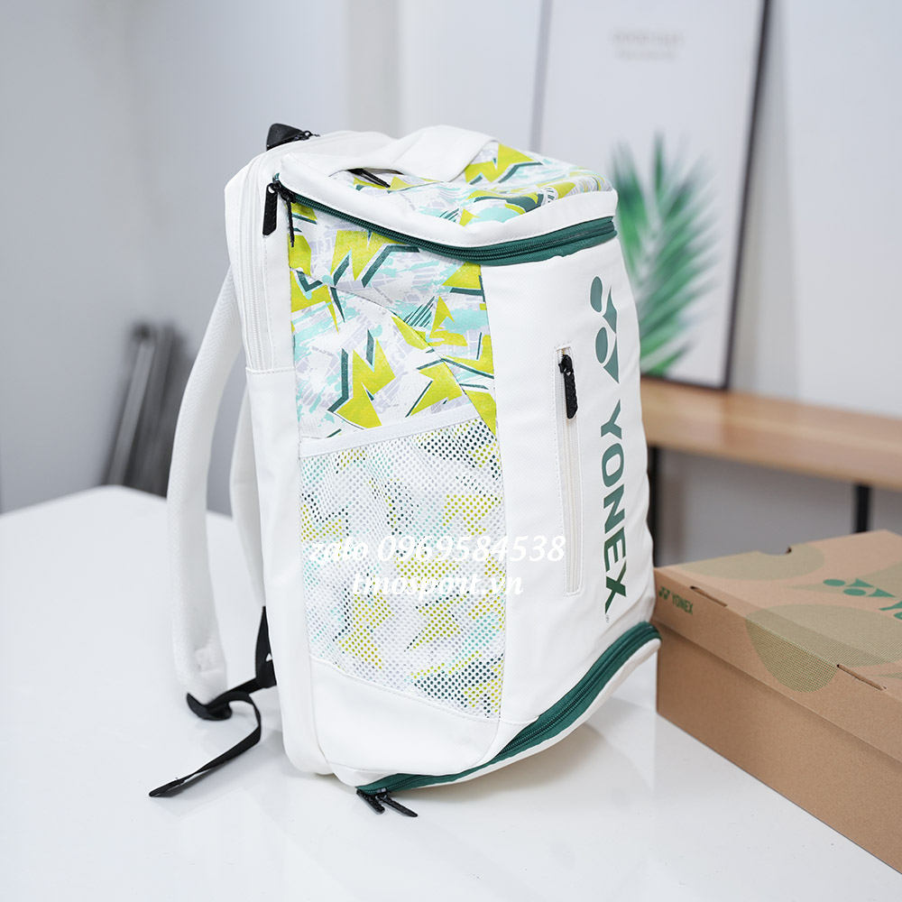 Balo cầu lông Yonex All day trắng mã sp AD1-Q014-524-0412