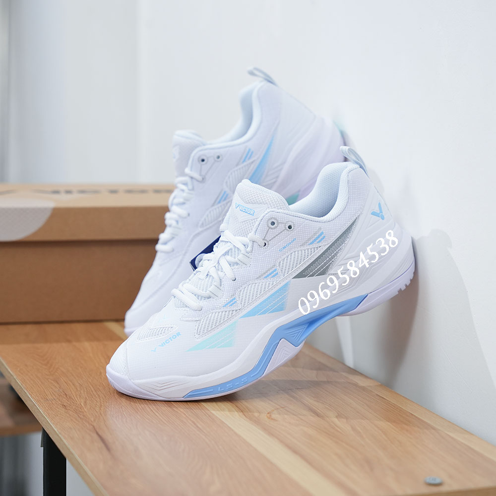 Giày Cầu Lông Victor C90HP AM-Trắng xanh