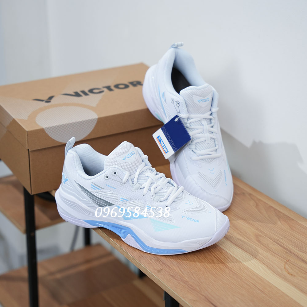 Giày Cầu Lông Victor C90HP AM-Trắng xanh
