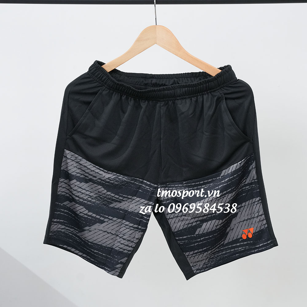 Quần Yonex Shorts Men đen xám SM-S092-3086-RW2-S