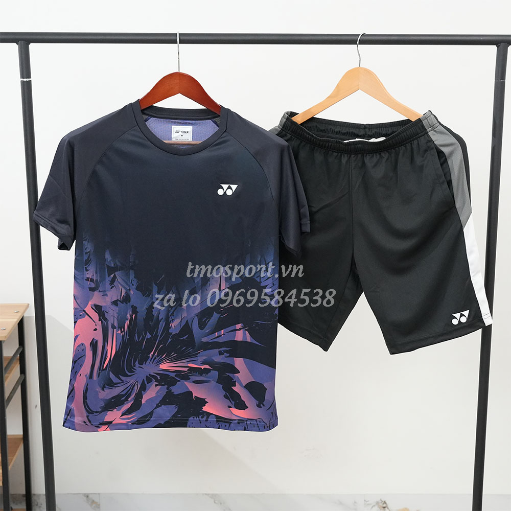Áo Yonex Round Neck Men xanh biển RM-S092-3081-RW2-S