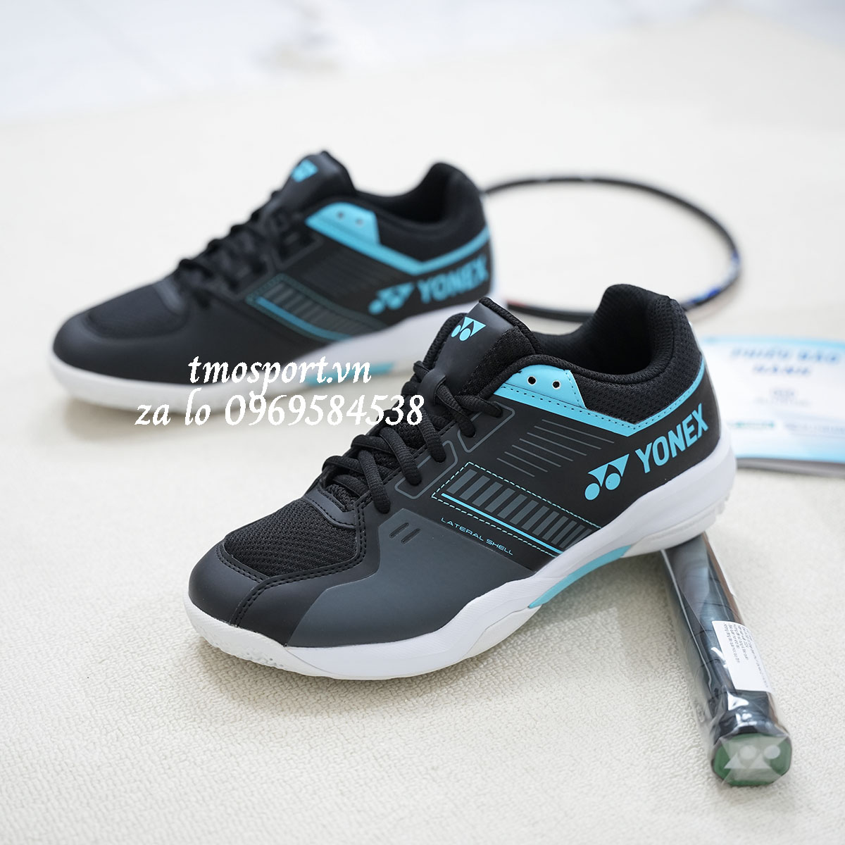 Giày cầu lông Yonex Strider Flow wide đen xanh