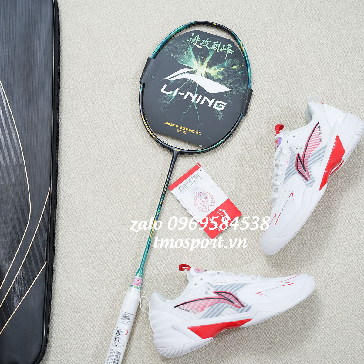 Vợt cầu lông Li-Ning axforce  100 gen II (KHÔNG BAO GỒM CƯỚC)