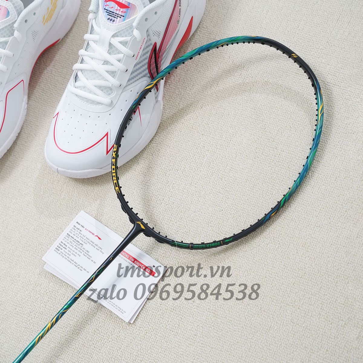 Vợt cầu lông Li-Ning axforce  100 gen II (KHÔNG BAO GỒM CƯỚC)