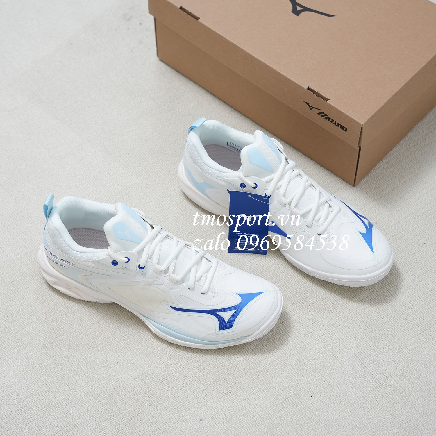 Giày cầu lông Mizuno Wave Claw Neo 3 71GA247333