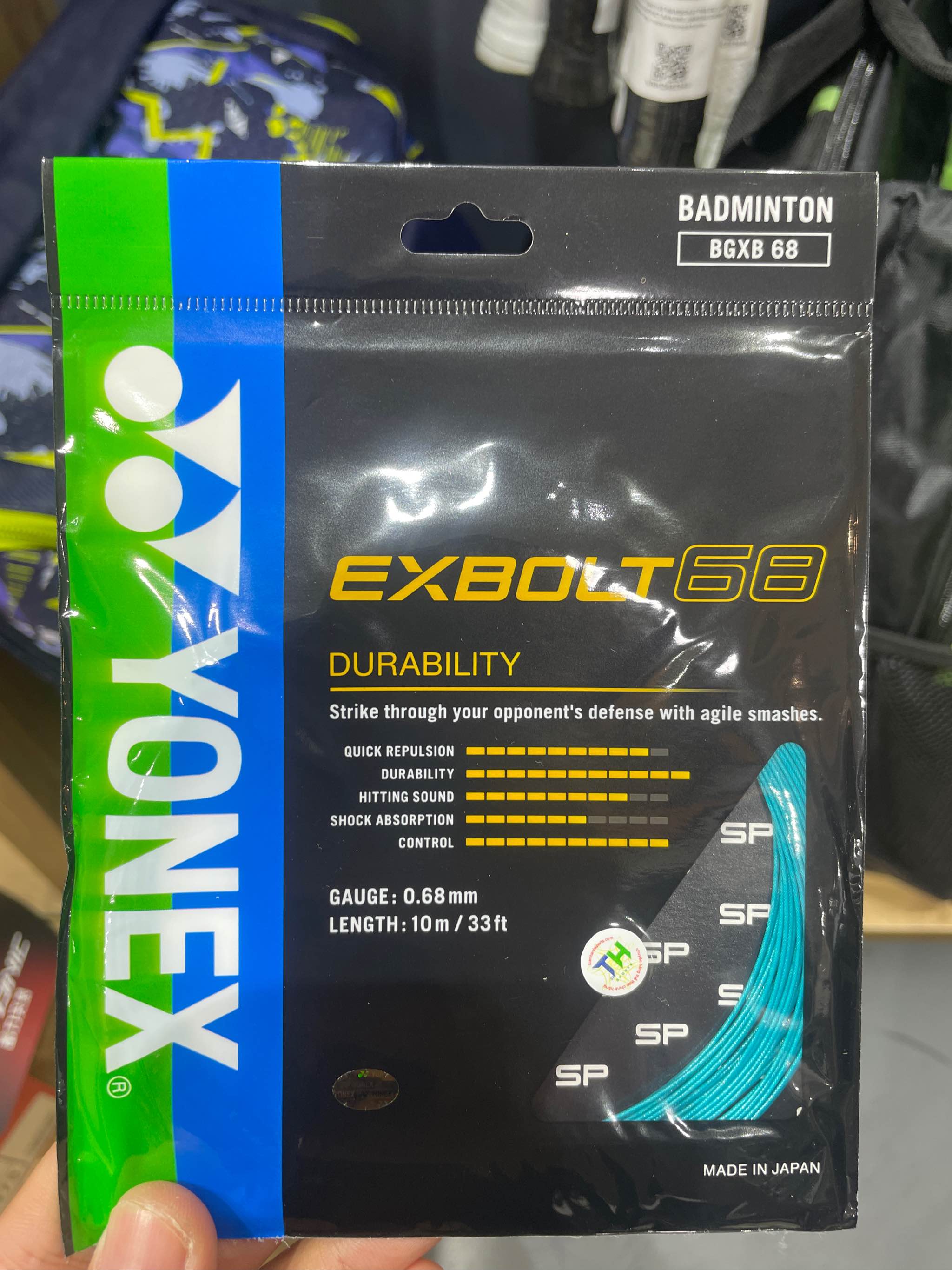 Dây cước căng vợt Yonex BG EXBOLT 68