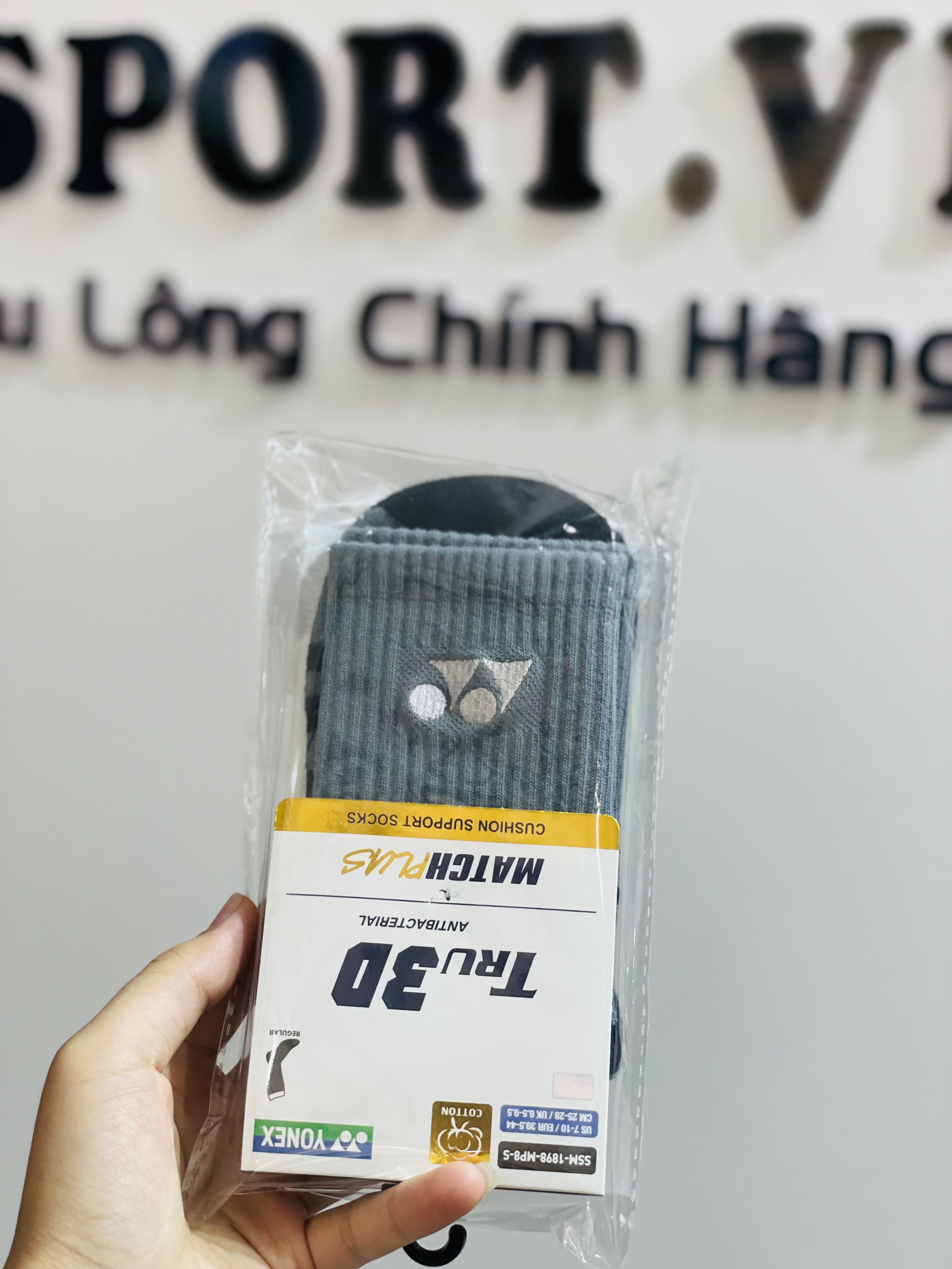 Tất nam Yonex SSM-1898-MP8 JET BLACK