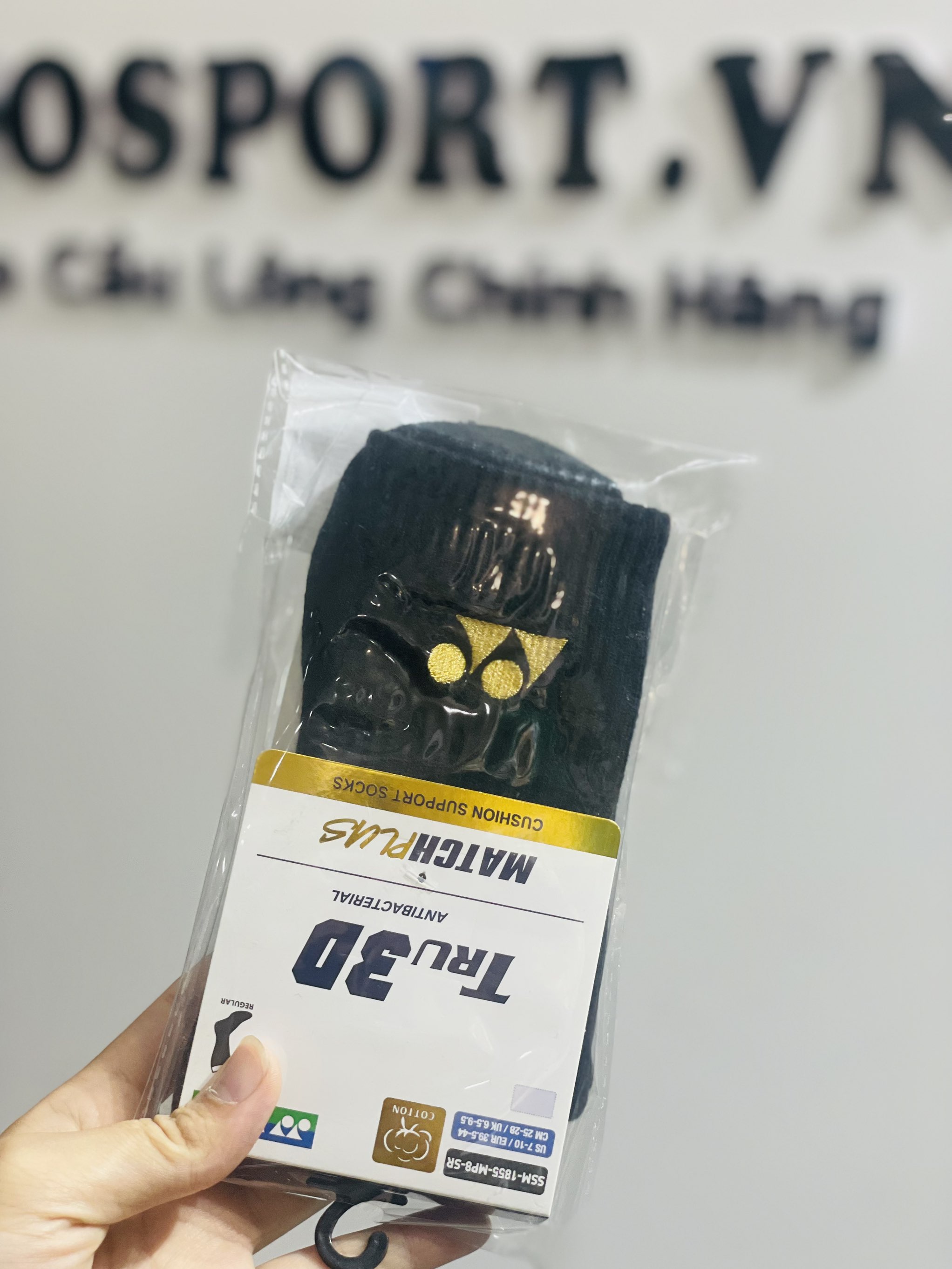 Tất nam Yonex SSM-1855-MP8 đen be