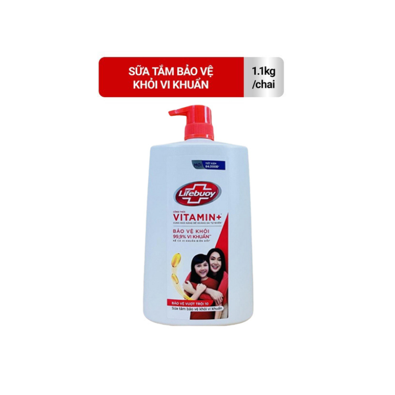 Sữa tắm Lifebuoy chai 1.1 kg