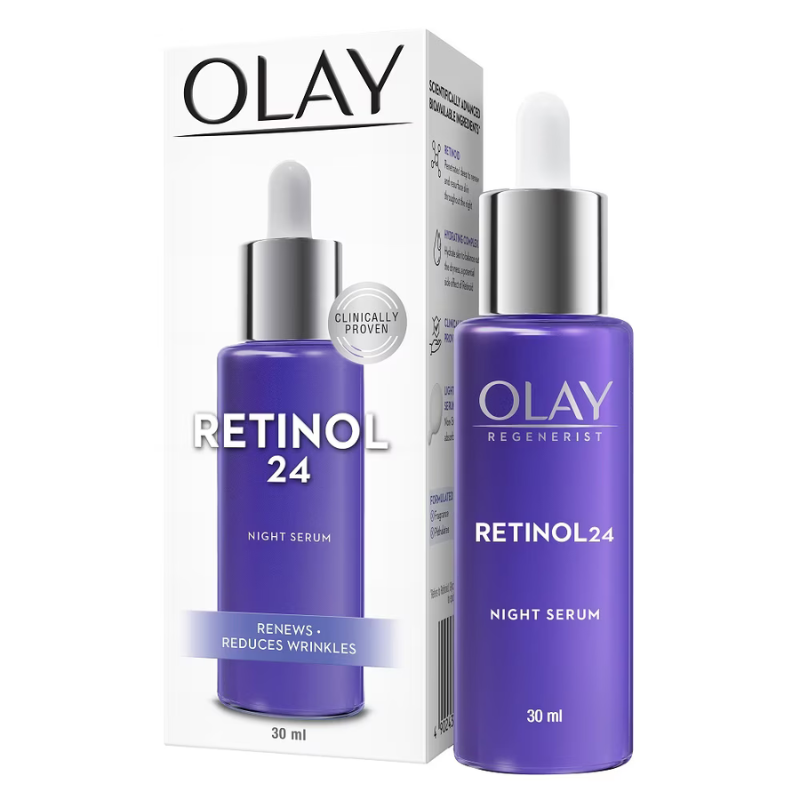 Olay Regenerist Retinol 24, Serum Retinol 24 Moisturiser 30ml/50g