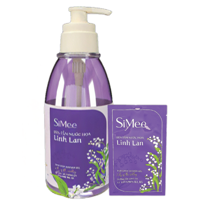 Sữa tắm hương nước hoa SiMee Hương Linh Lan