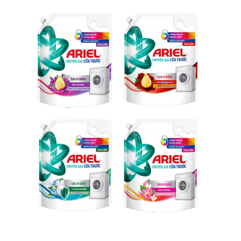 Ariel Nước giặt Cửa Trước Túi 3.2Kg/3.05Kg