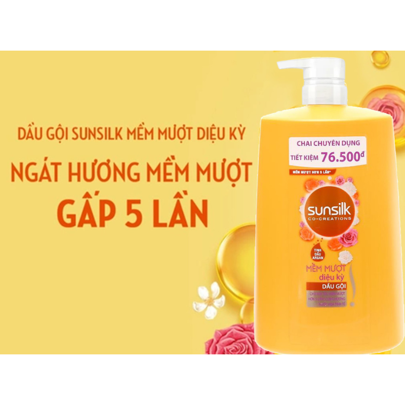 Sunsilk Dầu Gội Mềm Mượt Diệu Kỳ 1.4kg