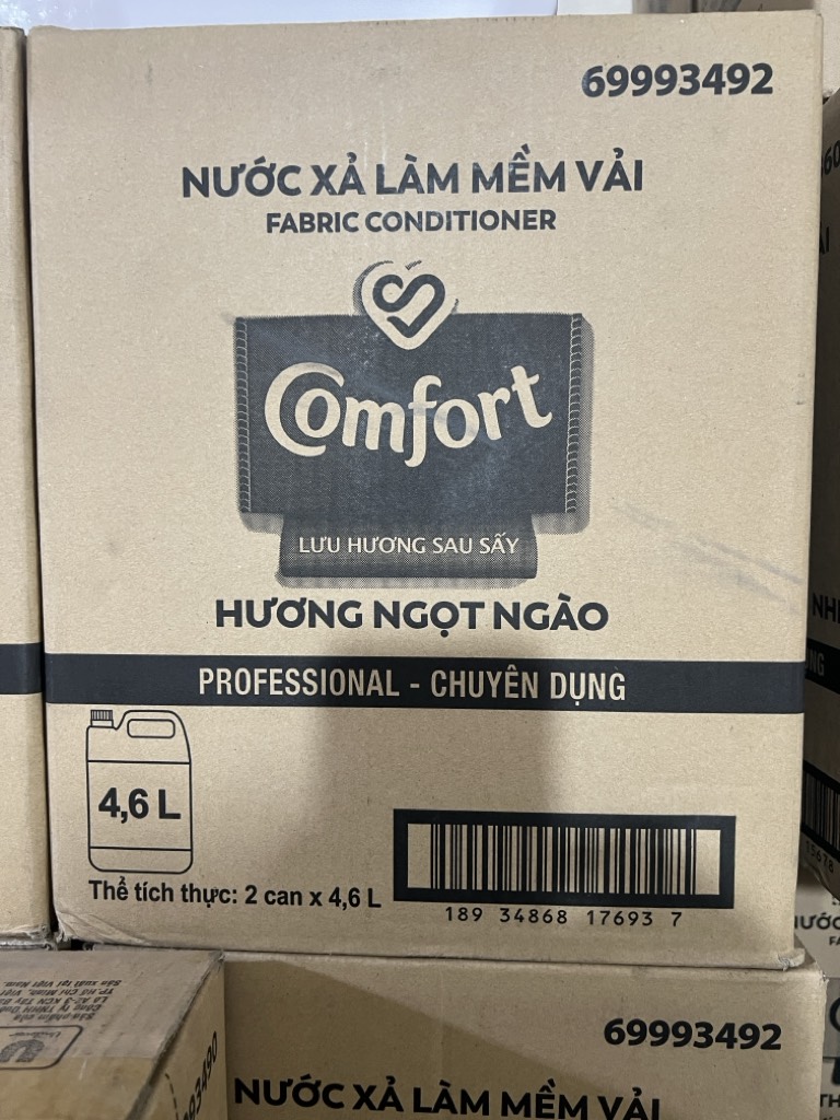 Comfort Nước Xả Vải Lưu Hương Sau Xấy - Can 4.6L.