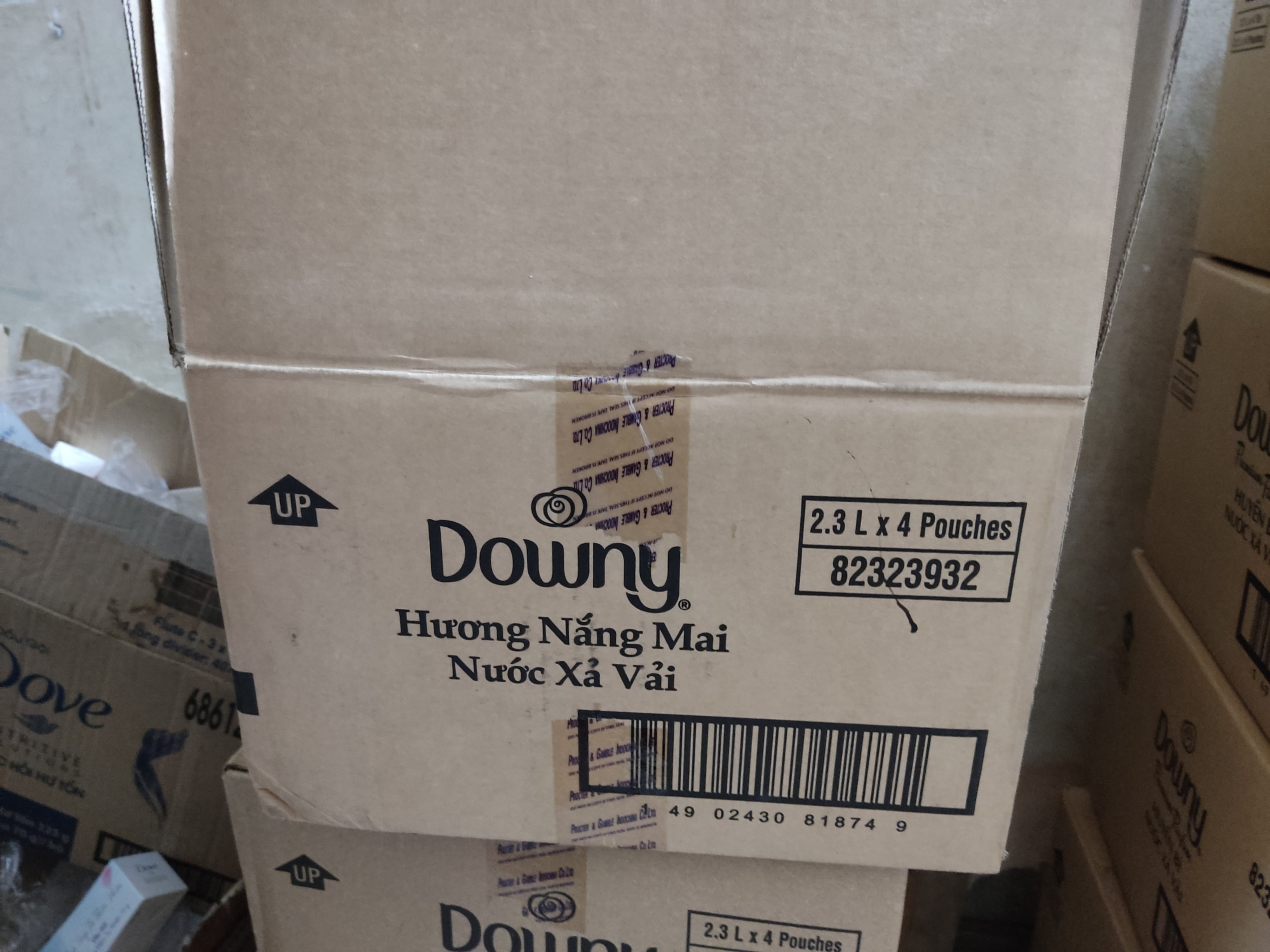 Downy nước Xả Vải - 2.5L