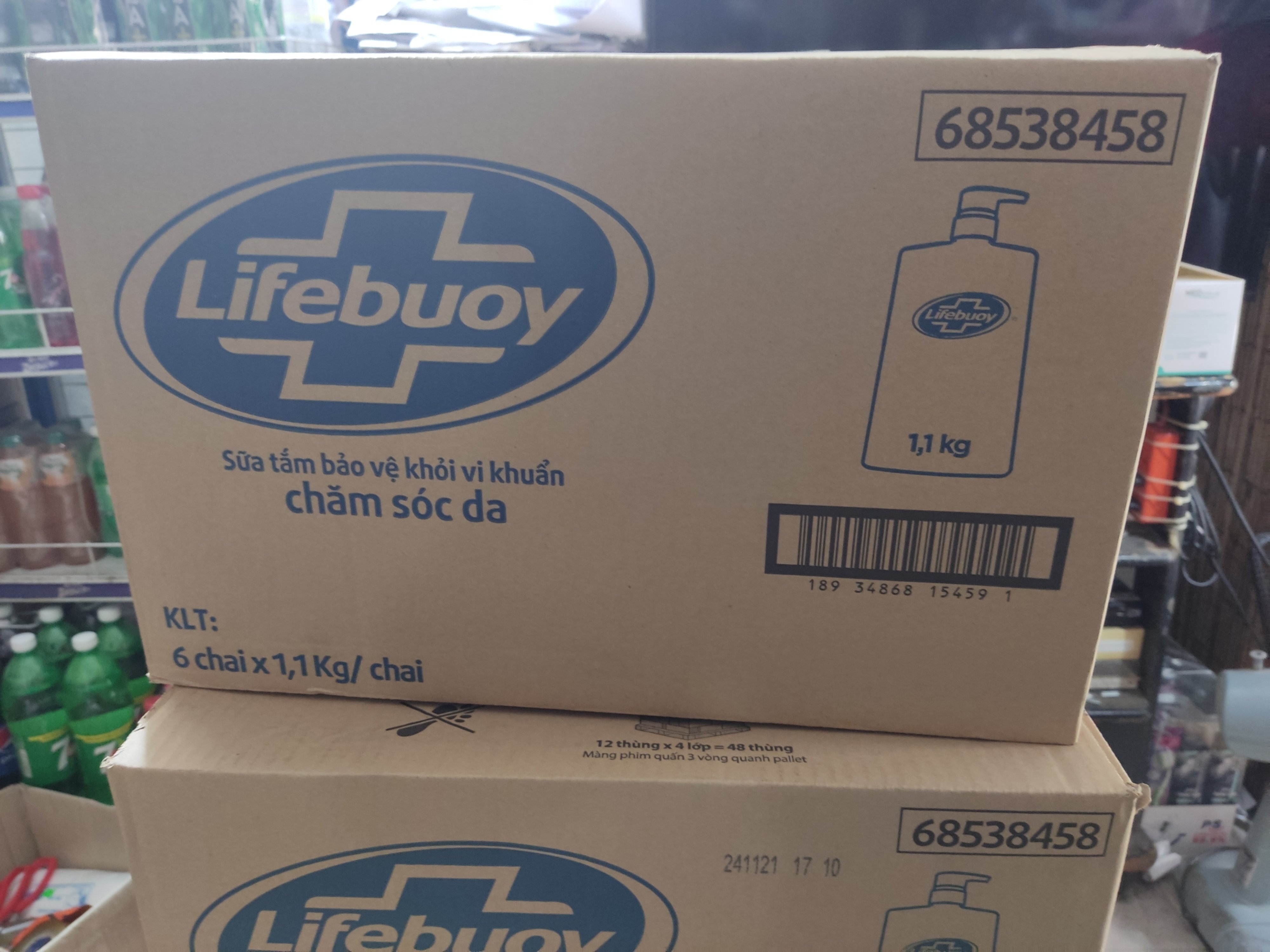 Sữa tắm Lifebuoy chai 1.1 kg