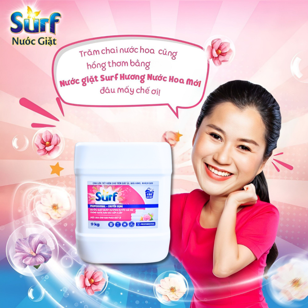 Nước Giặt Surf Can