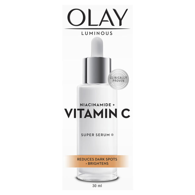 Olay Luminous Kem Dưỡng Da Super Serum Niacinamide, Niacinamide+Vitamin C 30g/50g