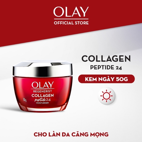 Olay Regenerist Collagen Peptide 24 Kem Dưỡng Tái Tạo Da Căng Bóng 50g