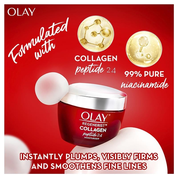 Olay Regenerist Collagen Peptide 24 Kem Dưỡng Tái Tạo Da Căng Bóng 50g