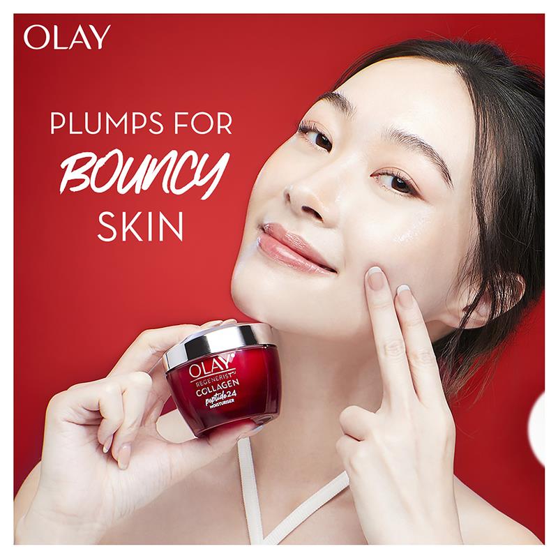 Olay Regenerist Collagen Peptide 24 Kem Dưỡng Tái Tạo Da Căng Bóng 50g