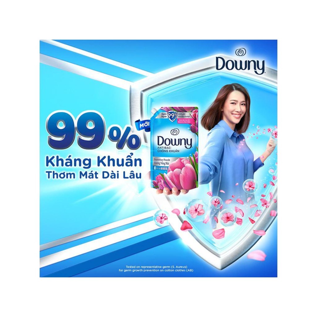 Downy Nước Xả Vải Hương Nắng Mai, Làn Gió Mát Túi - 3L