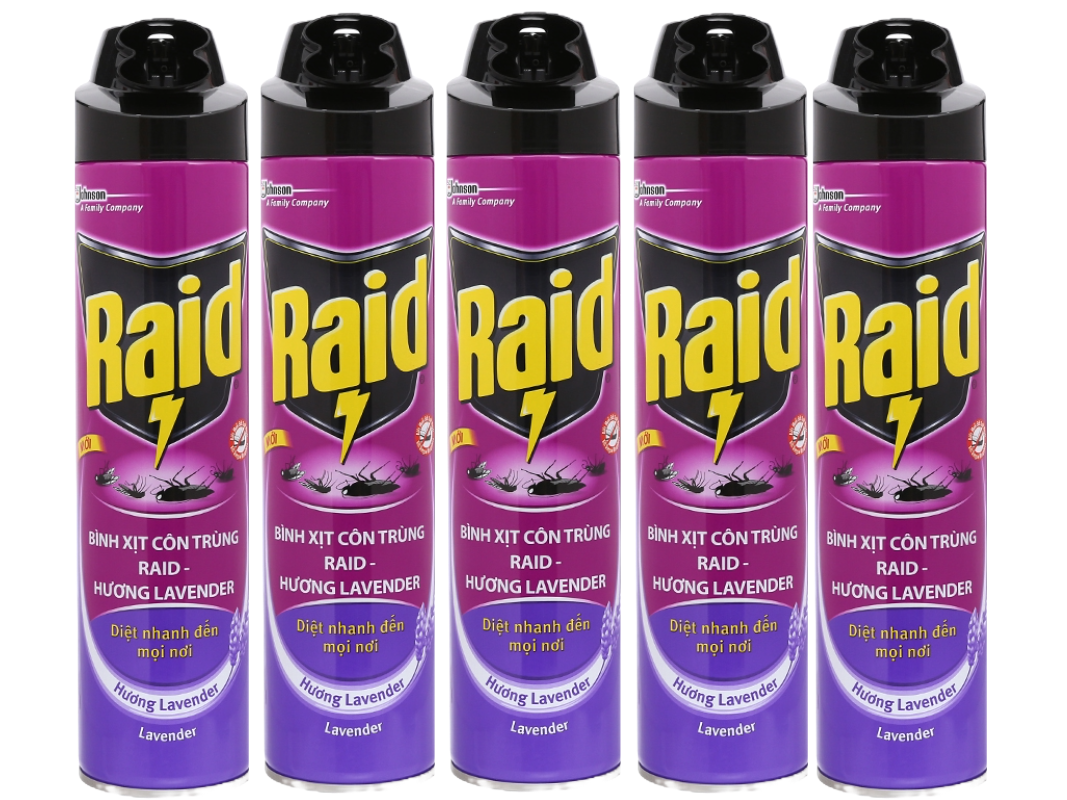 Raid Xịt Côn Trùng Chai - 700 ml