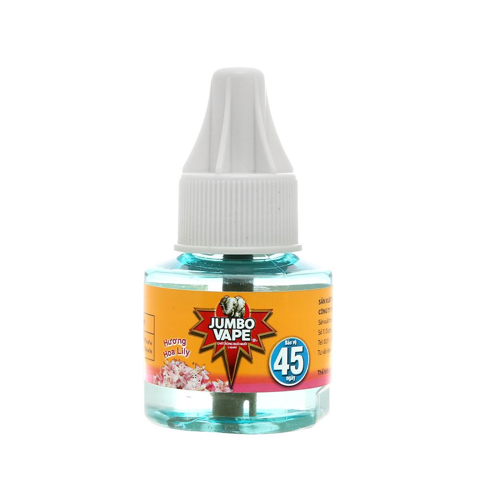 Máy xông đuổi muỗi và lọ tinh dầu Jumbo Vape - công nghệ Nhật Bản