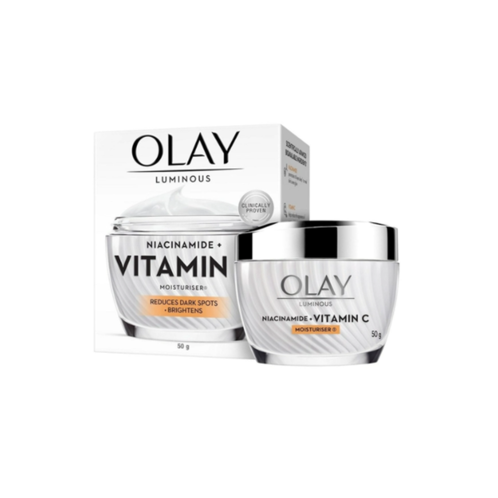 Olay Luminous Kem Dưỡng Da Super Serum Niacinamide, Niacinamide+Vitamin C 30g/50g