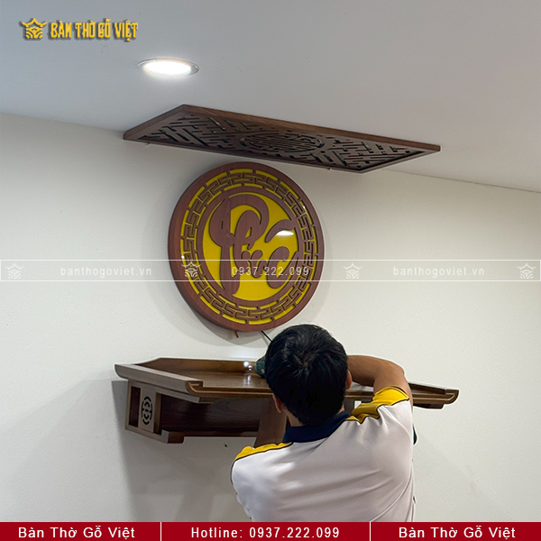 Hướng Dẫn Lắp Đặt Bàn Thờ Treo Tường Đúng Phong Thủy – Tụ Lộc, Đón May