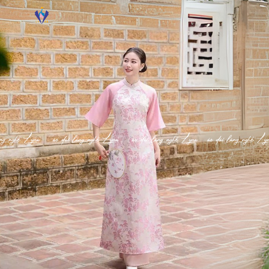 Áo Dài Ngọc Hồng Cung Y – Trẻ Trung, Hiện Đại, Tôn Dáng, Sang Trọng, Dự Tiệc & Lễ Tết