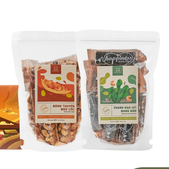 COMBO THANH RONG BIỂN VÀ BÁNH THUYỀN