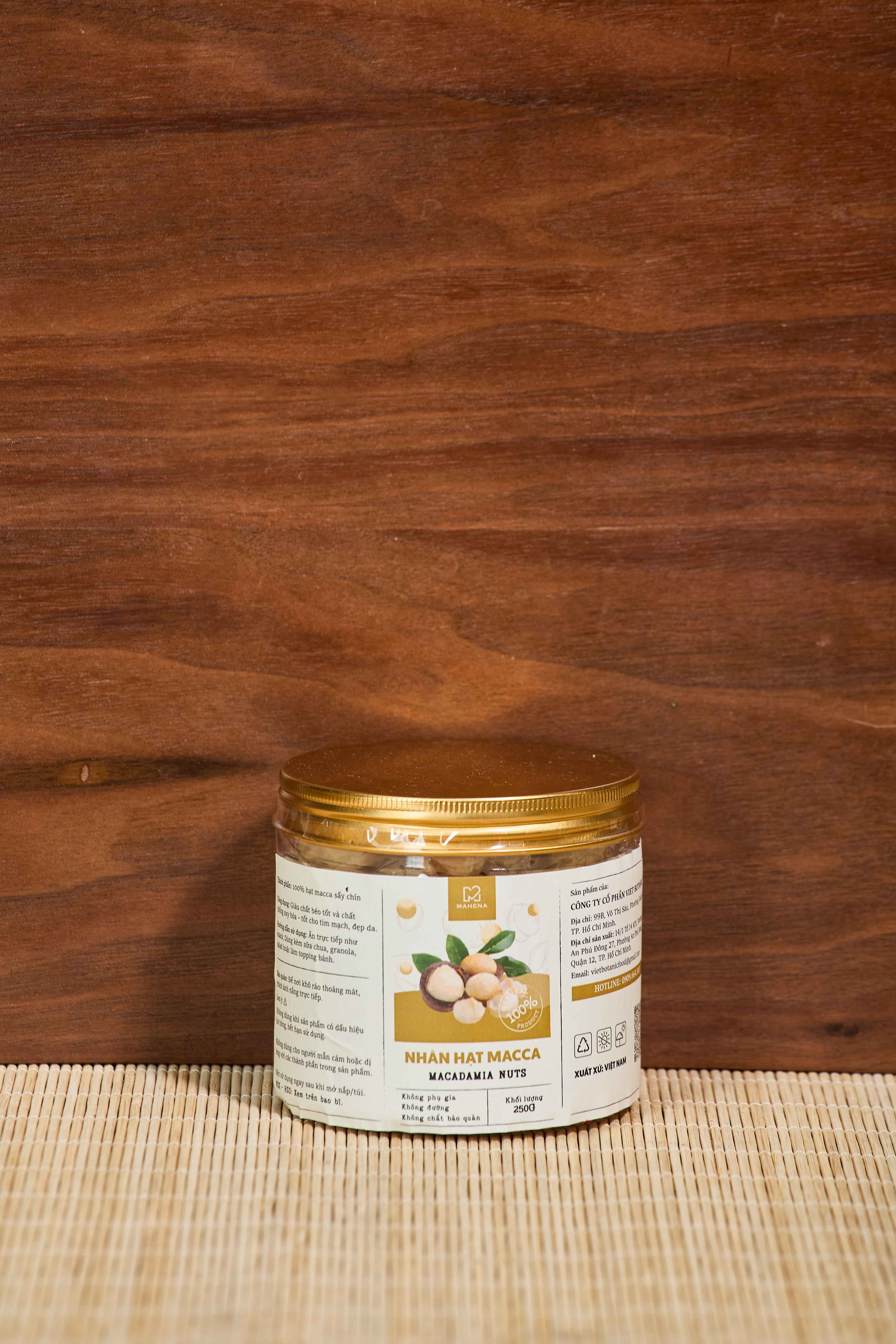 NHÂN HẠT MACCA 250G