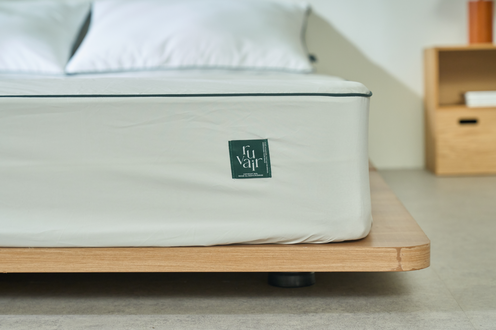 [RUVAIR] Vỏ bọc nệm ngăn ngừa dị ứng, hen suyễn và viêm da cơ địa do mạt bụi nhà  Physical Barrier - Mattress Cover (King)