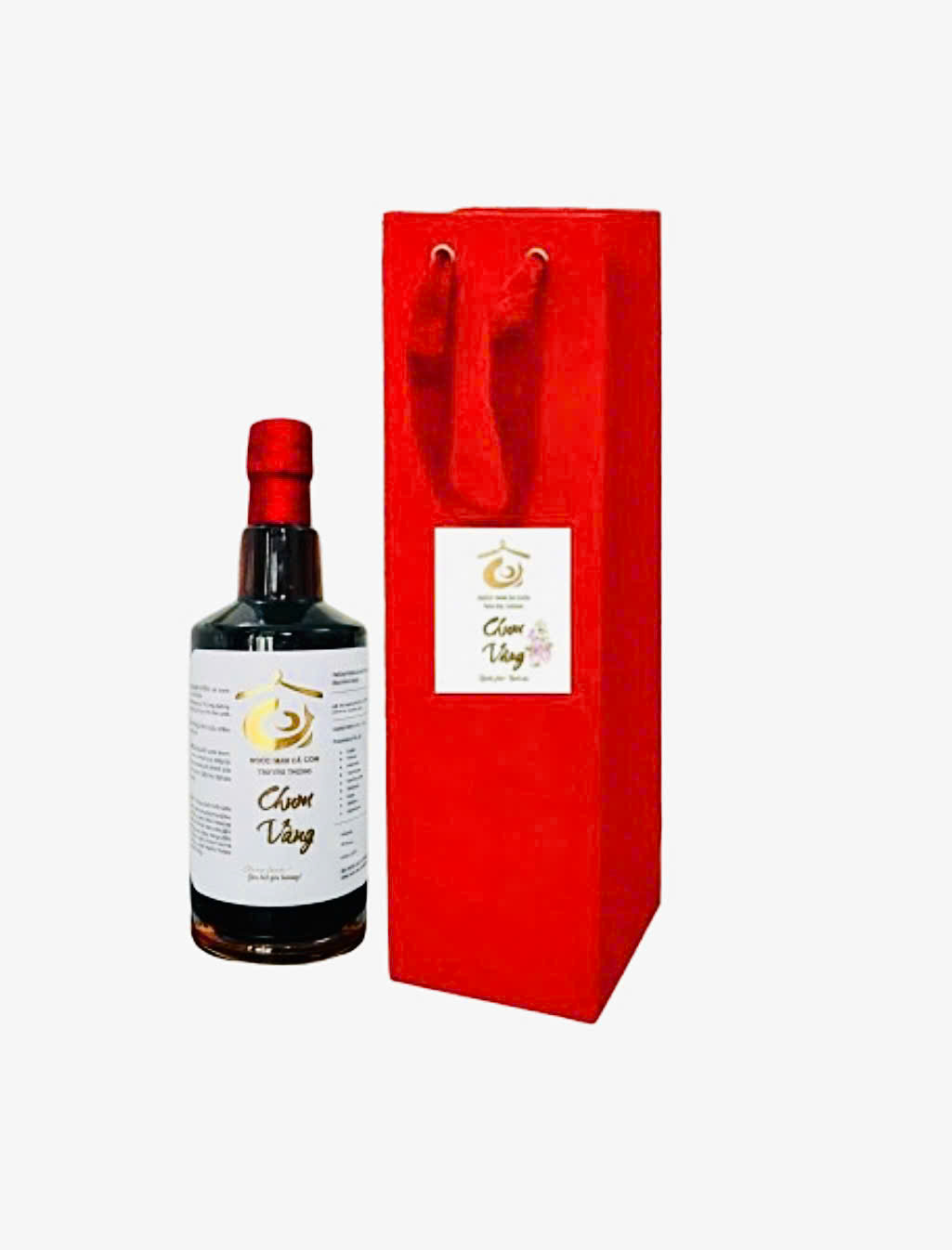 Quà Tặng Cao Cấp 1 chai Nước mắm cốt nguyên chất Chum Vàng - Chữa Lành 500ml